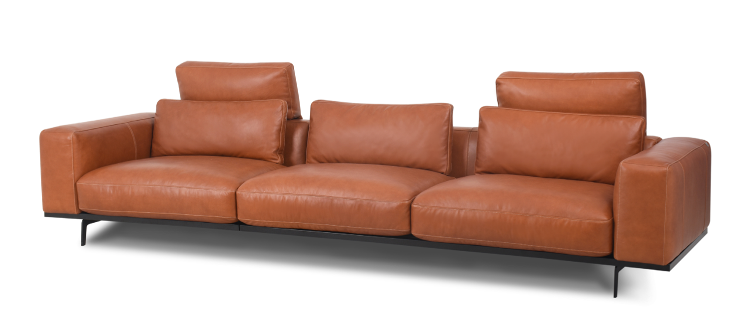 Wesley Leather Sofa