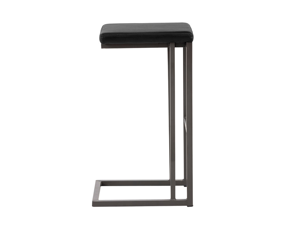 Boone Barstool - Grey - Onyx