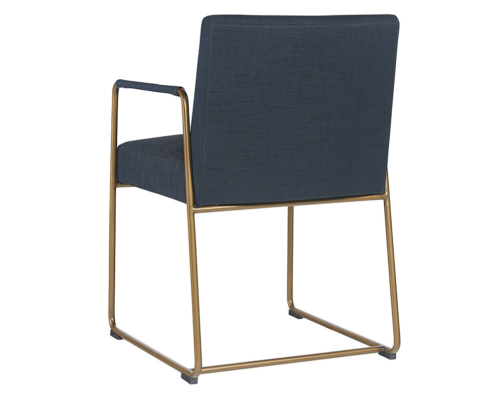 Balford Dining Armchair - Arena Navy