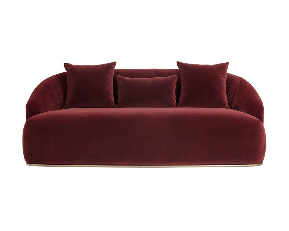 Astrid Sofa - Merlot