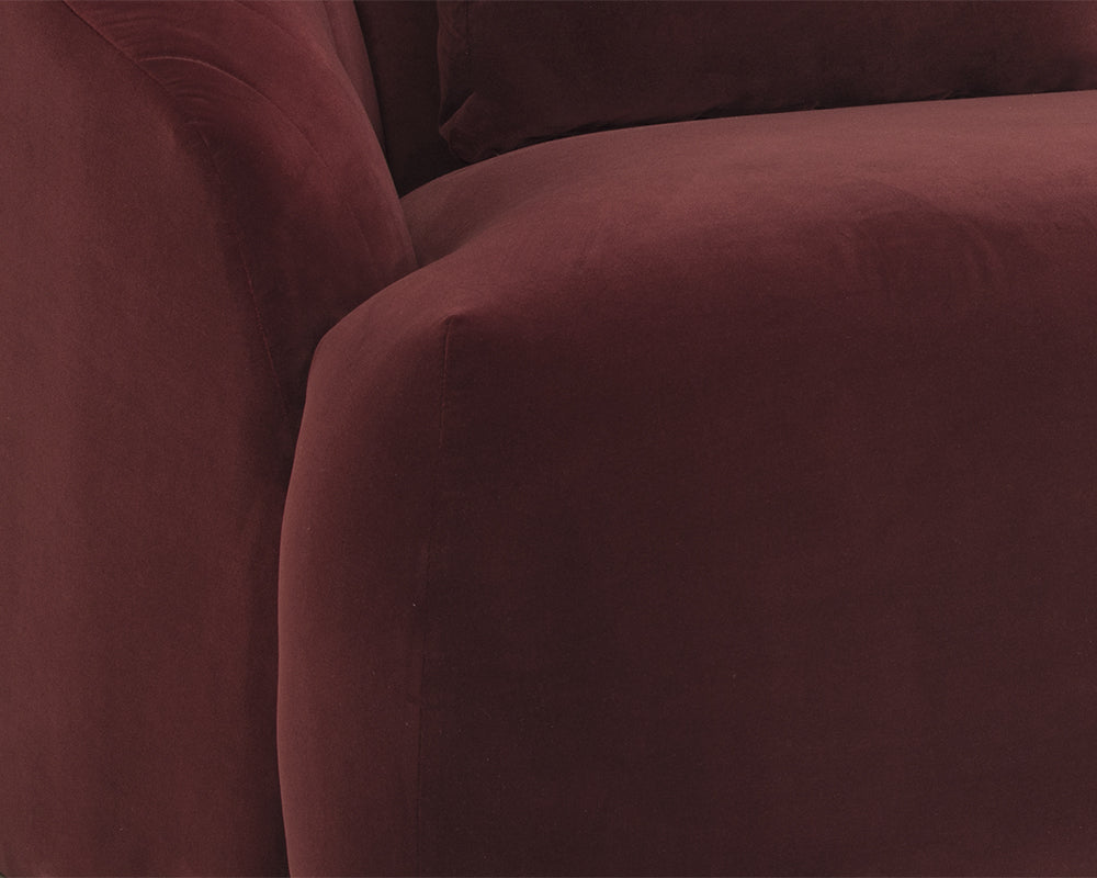 Astrid Sofa - Merlot