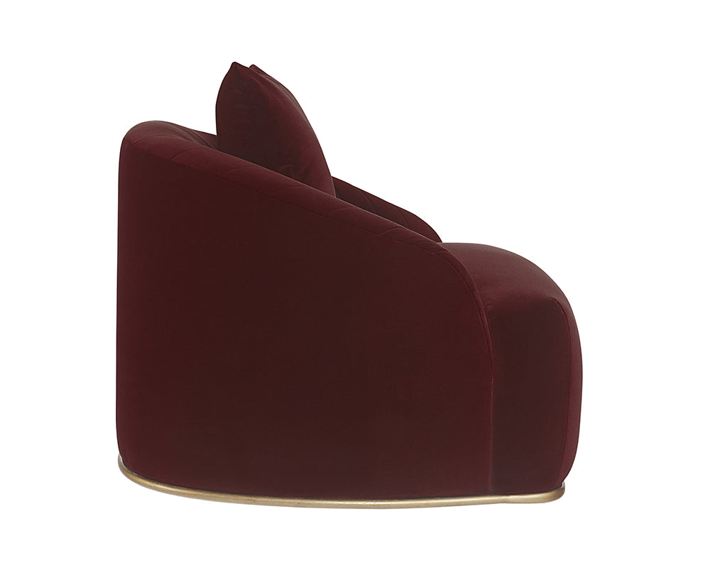 Astrid Armchair - Merlot