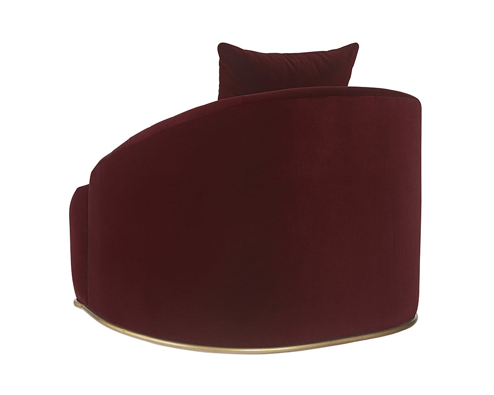 Astrid Armchair - Merlot