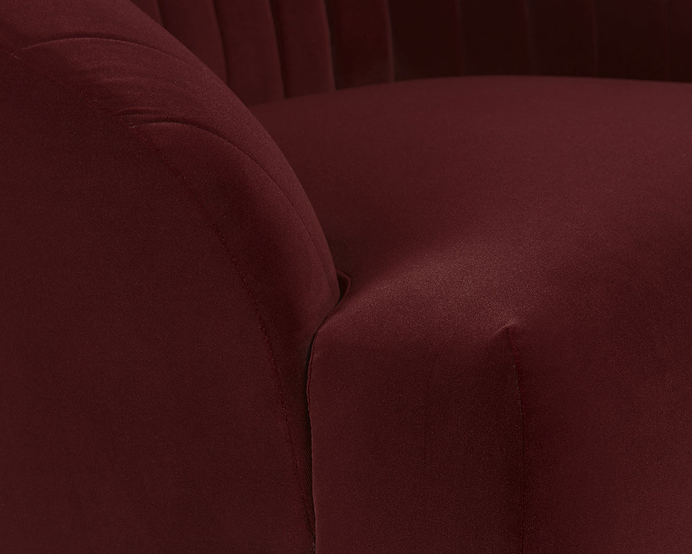 Astrid Armchair - Merlot