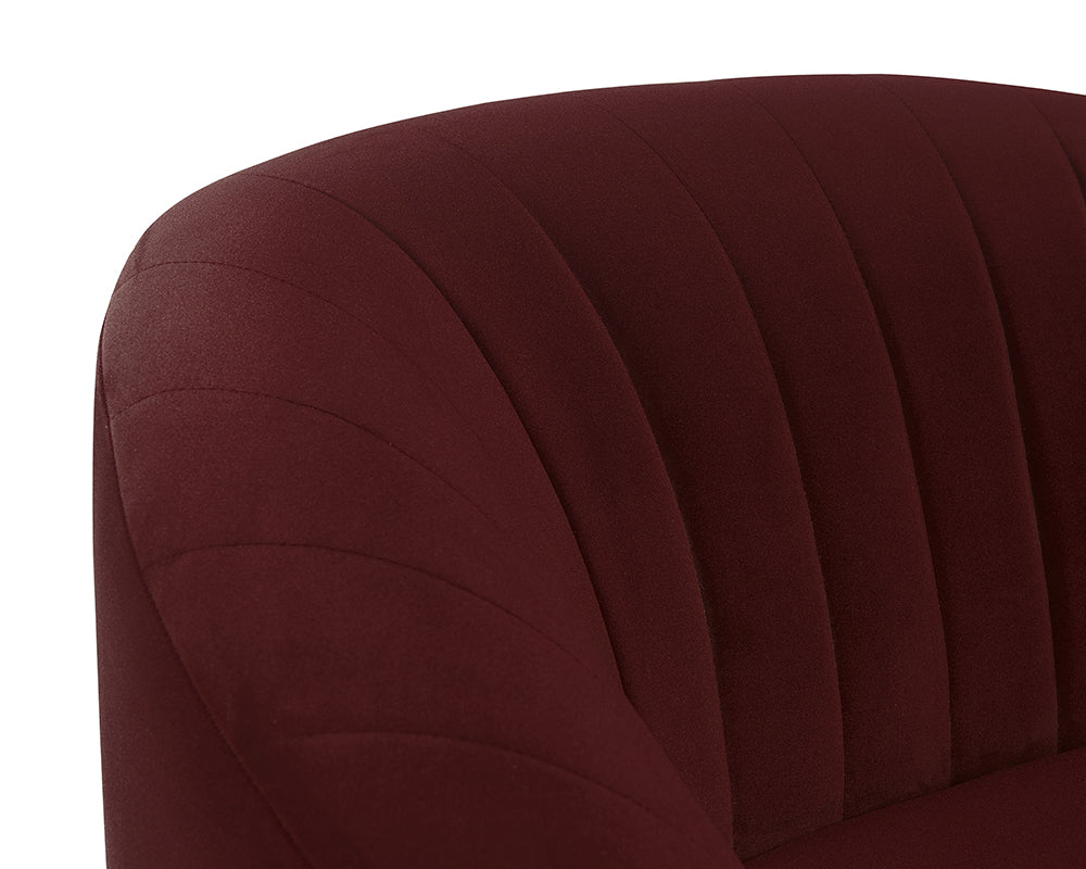 Astrid Armchair - Merlot