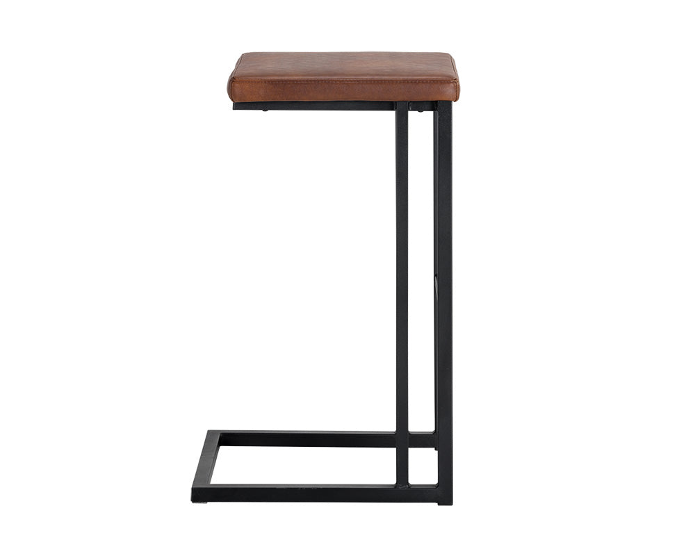 Boone Barstool - Black - Bravo Cognac