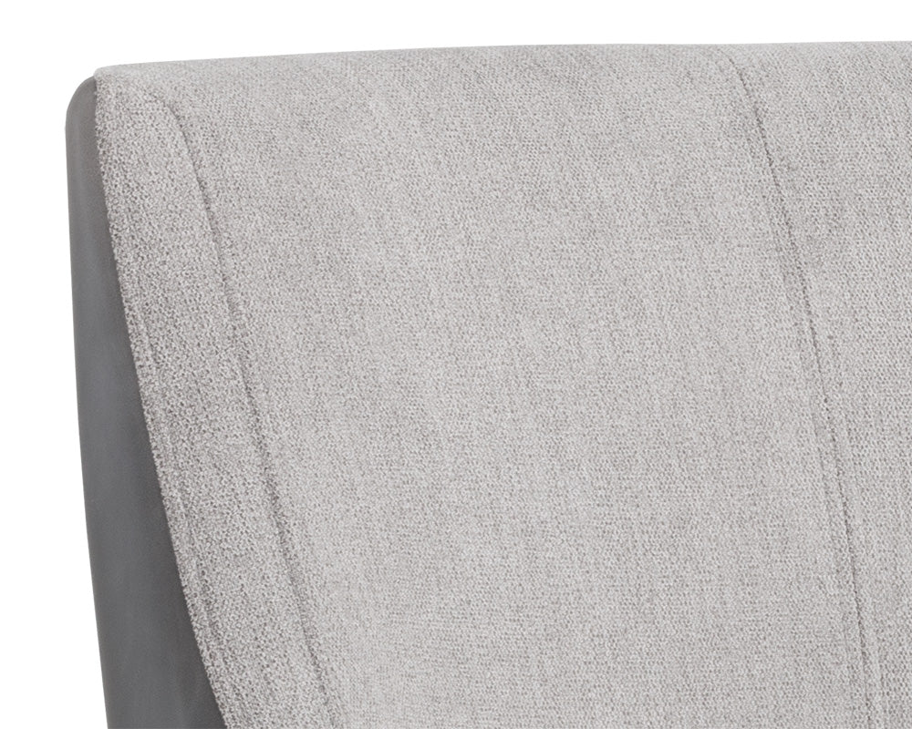 Aurora Dining Armchair - Polo Club Stone / Overcast Grey