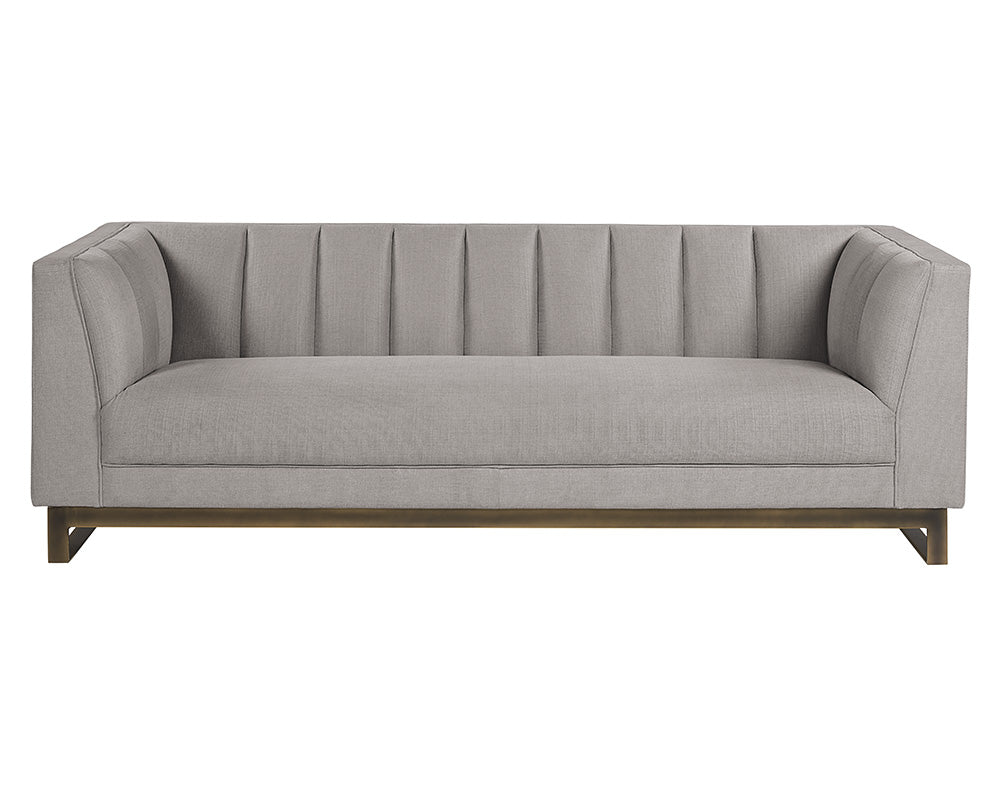 Parker Sofa - Zenith Soft Grey