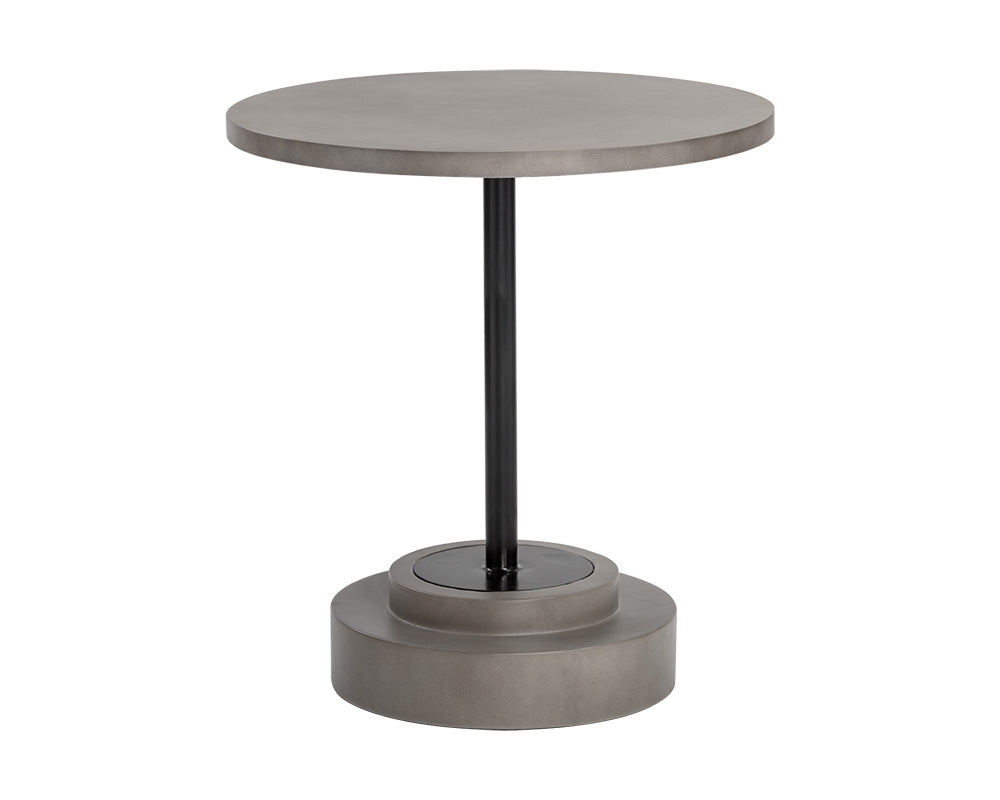 Marlowe Bistro Table - Black - Grey - 27.5"