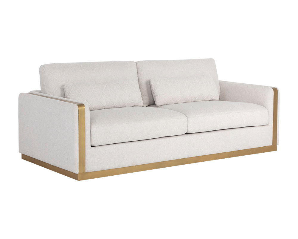 Lean Sofa - Belfast Oatmeal