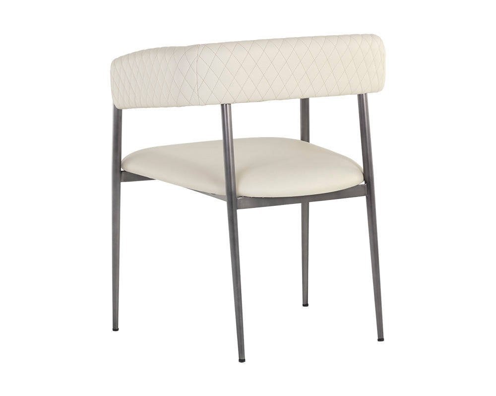 Berlin Dining Armchair - Dillon Cream