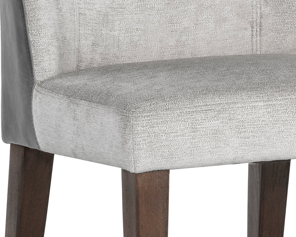 Gisele Dining Chair - Polo Club Stone / Overcast Grey