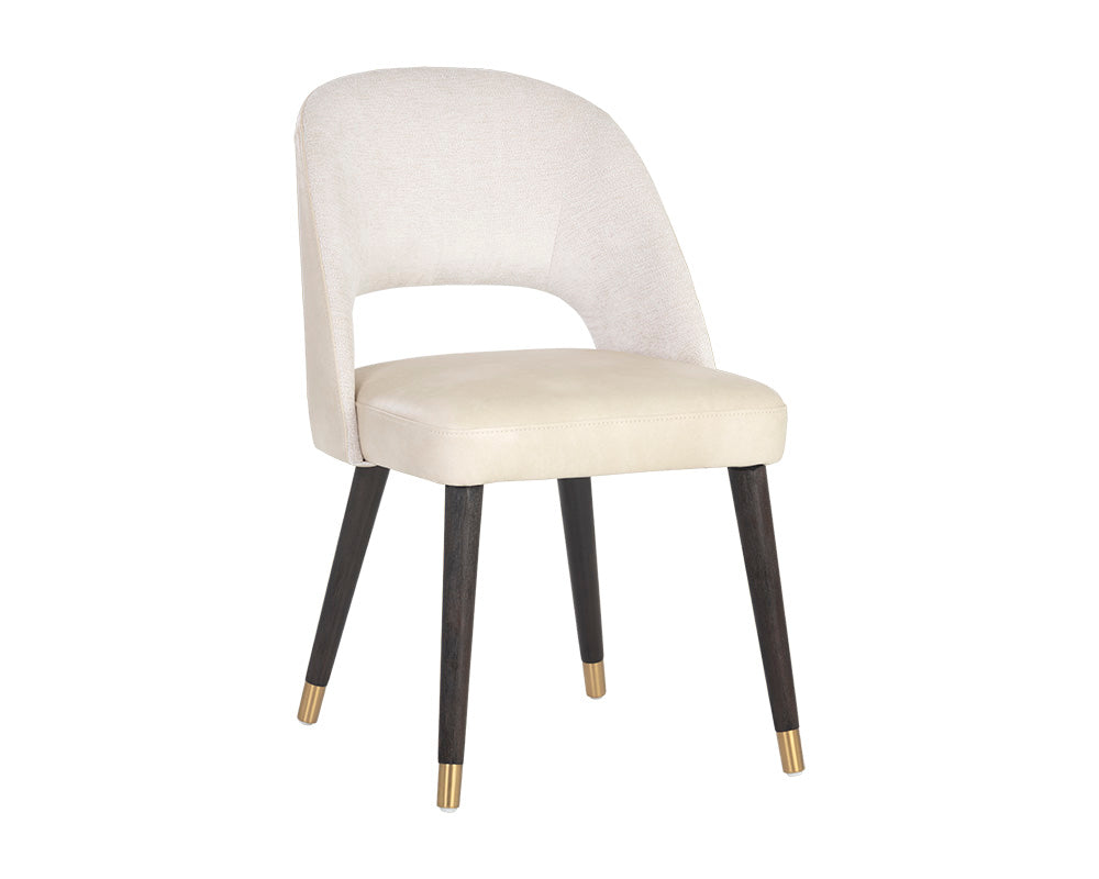 Monae Dining Chair - Bravo Cream / Polo Club Muslin