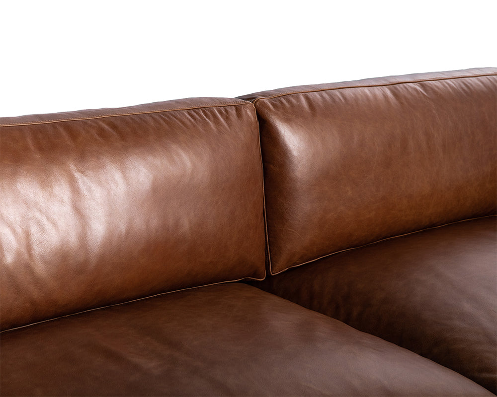 Rogers Sofa - Shalimar Tobacco Leather