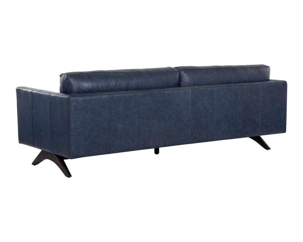 Rogers Sofa - Cortina Ink Leather