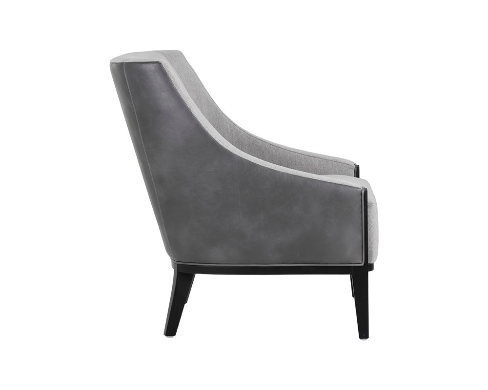 Aurora Lounge Chair - Polo Club Stone / Overcast Grey