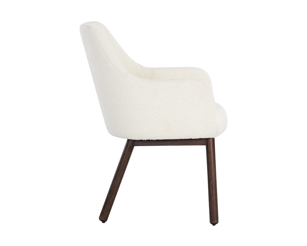 Belen Dining Armchair - Altro White