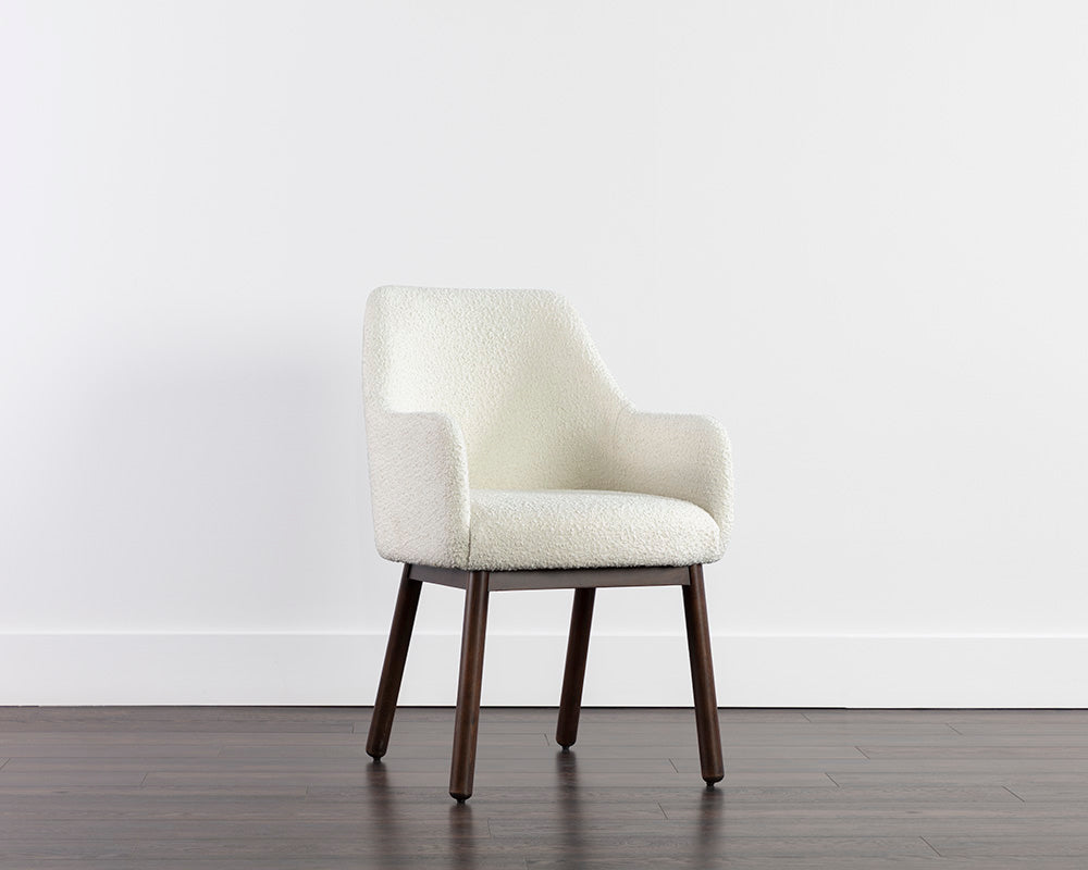 Belen Dining Armchair - Altro White