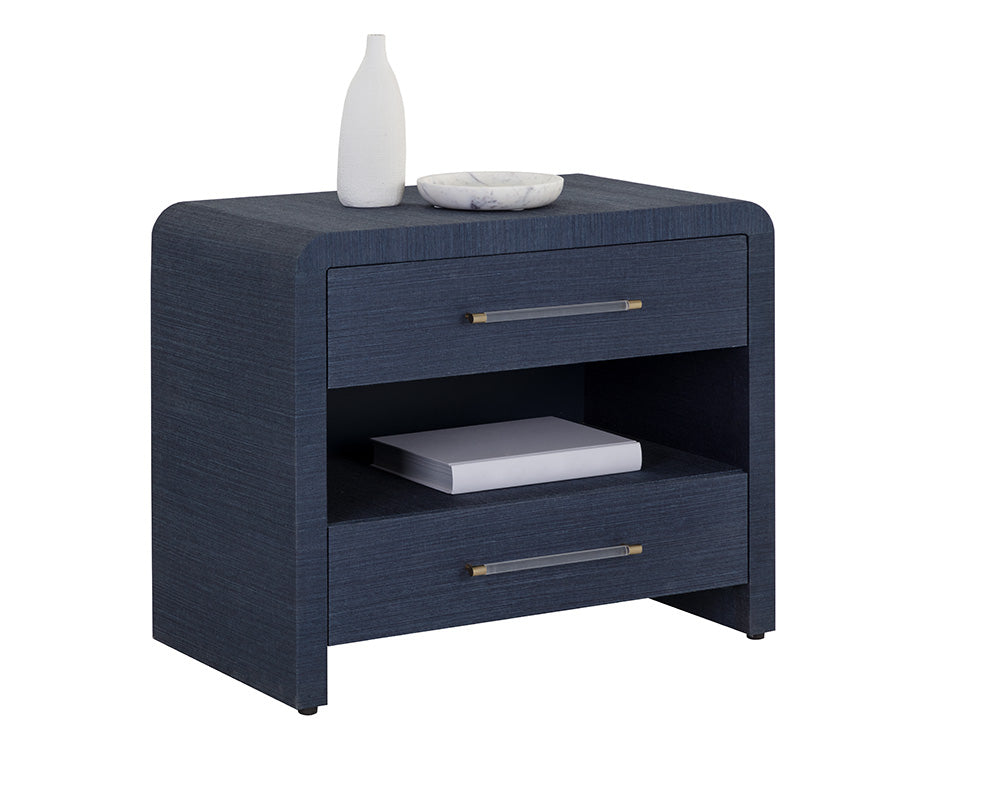 Atherton Nightstand - Indigo