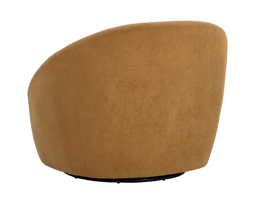 Bliss Swivel Lounge Chair - Treasure Gold