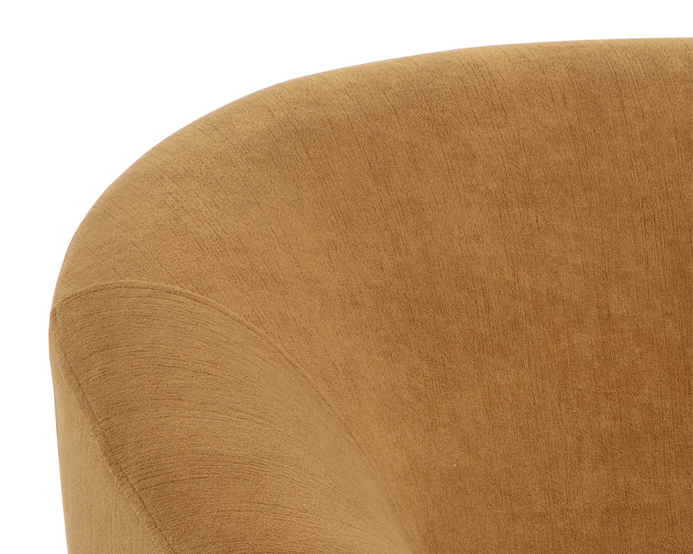 Bliss Swivel Lounge Chair - Treasure Gold