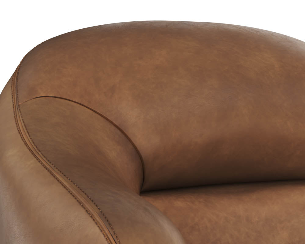 Armani Armchair - Cognac Leather