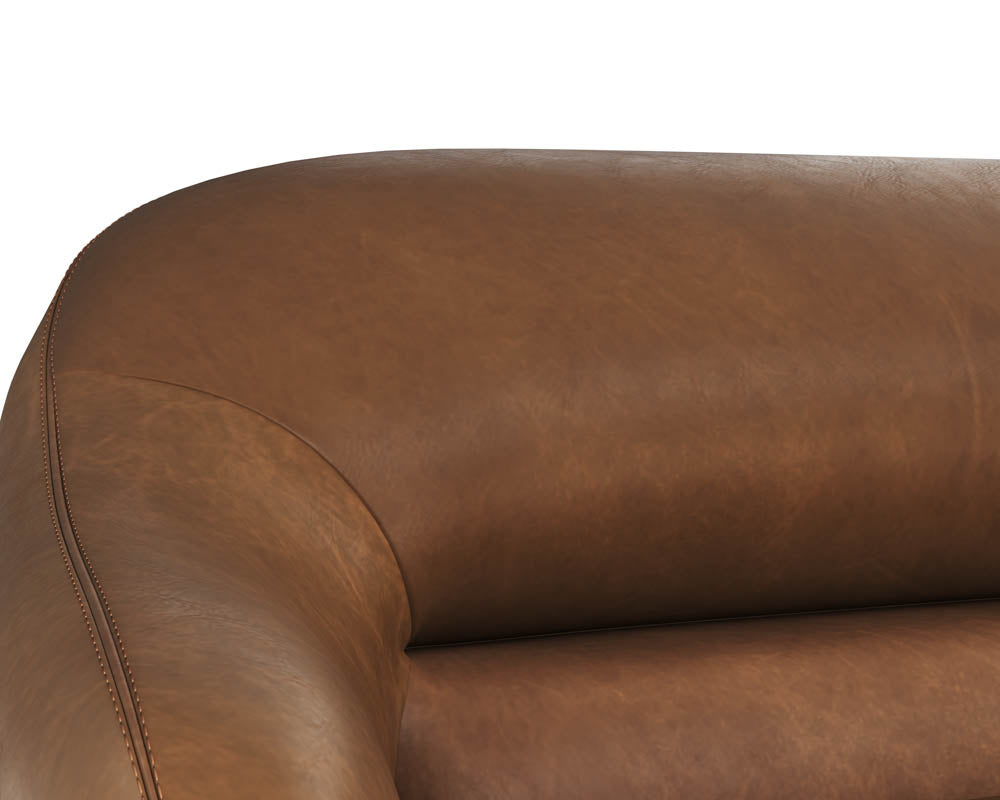 Armani Sofa - Cognac Leather