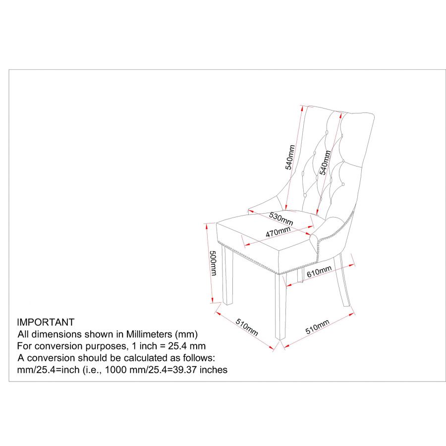 Rizzo Grey Side Chair