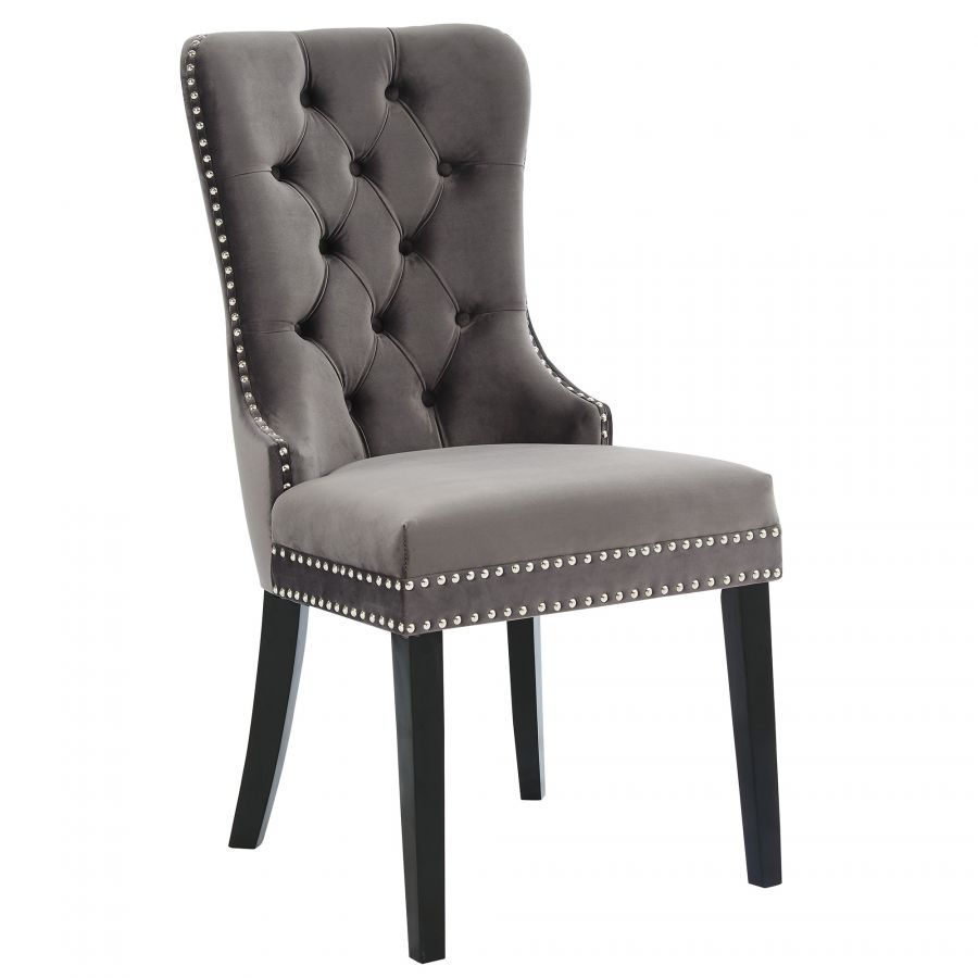 Rizzo Grey Side Chair