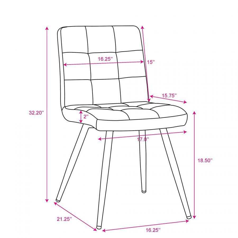 Suzette Blue Side Chair