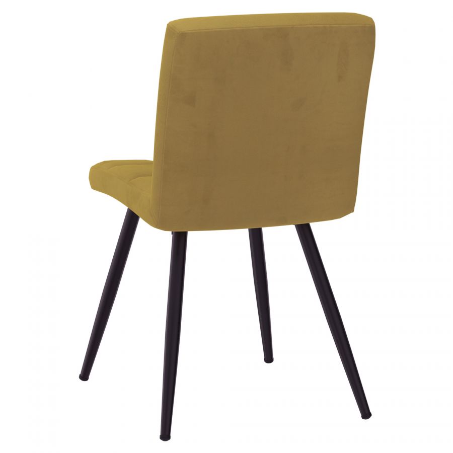 Suzette Mustard Side Chair