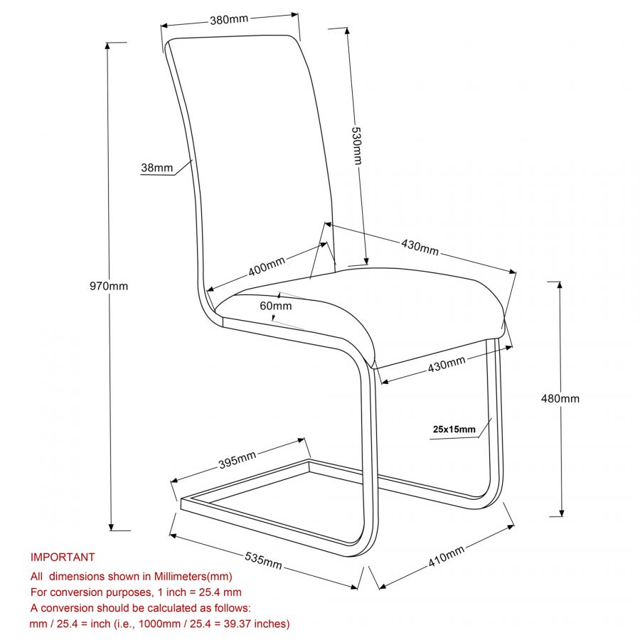 Maxim Black Side Chair