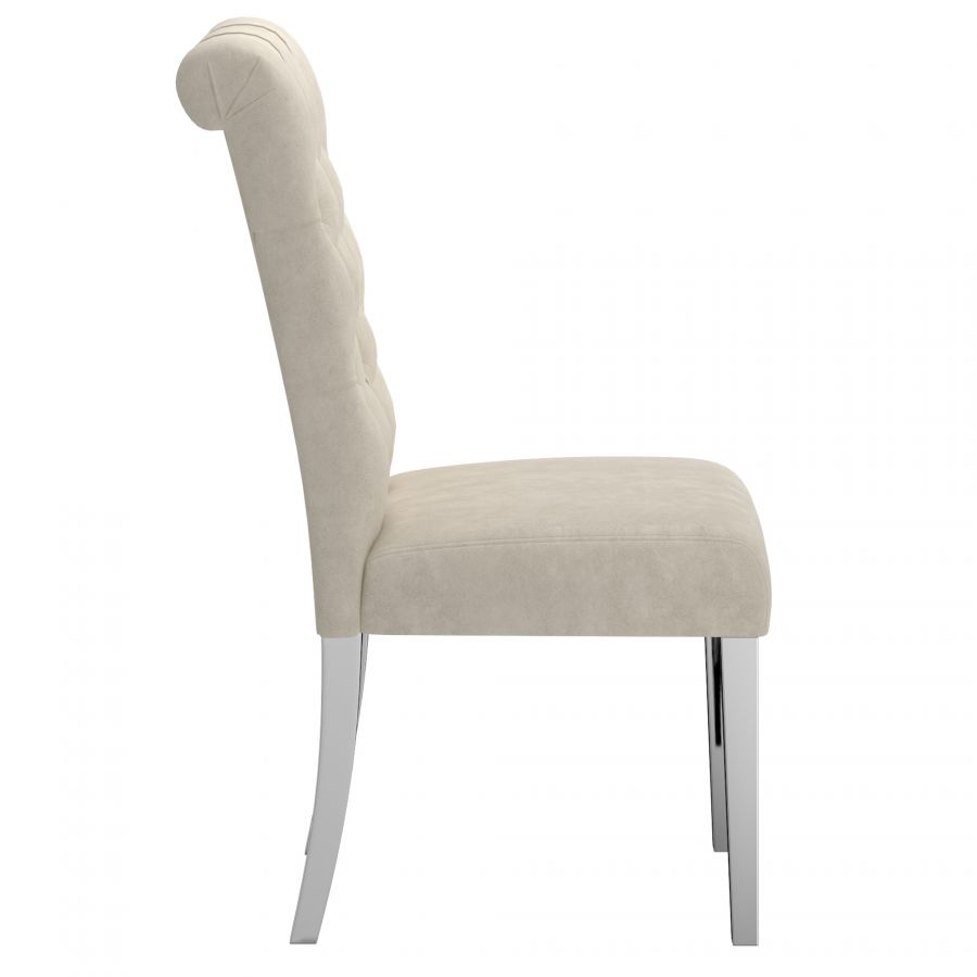 Chloe Beige Side Chair