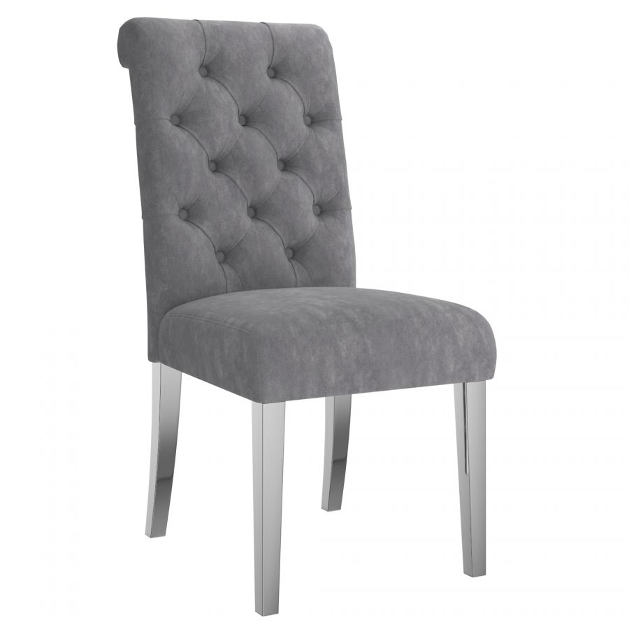 Chloe Grey Side Chair