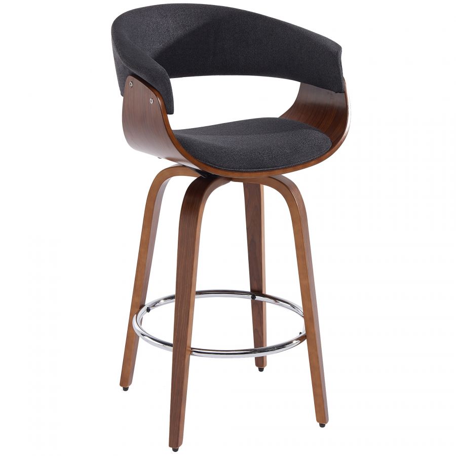 Holt Charcoal Counter Stool