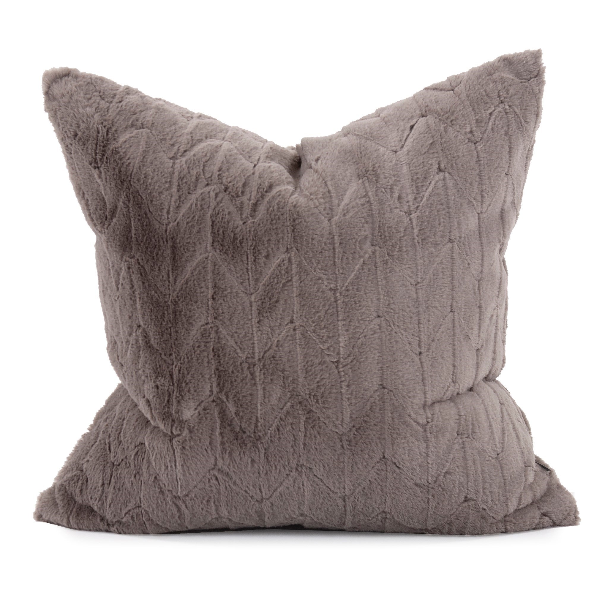 Angora Stone Poly Pillow- 24" x 24"