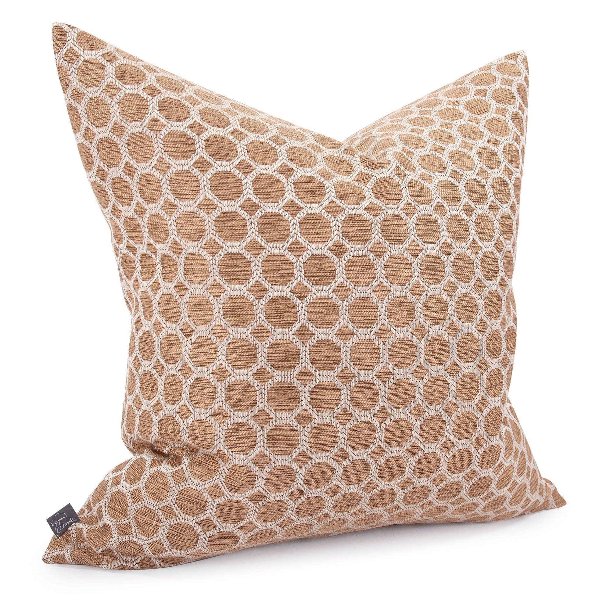 Pyth Gold Poly Pillow- 24" x 24"