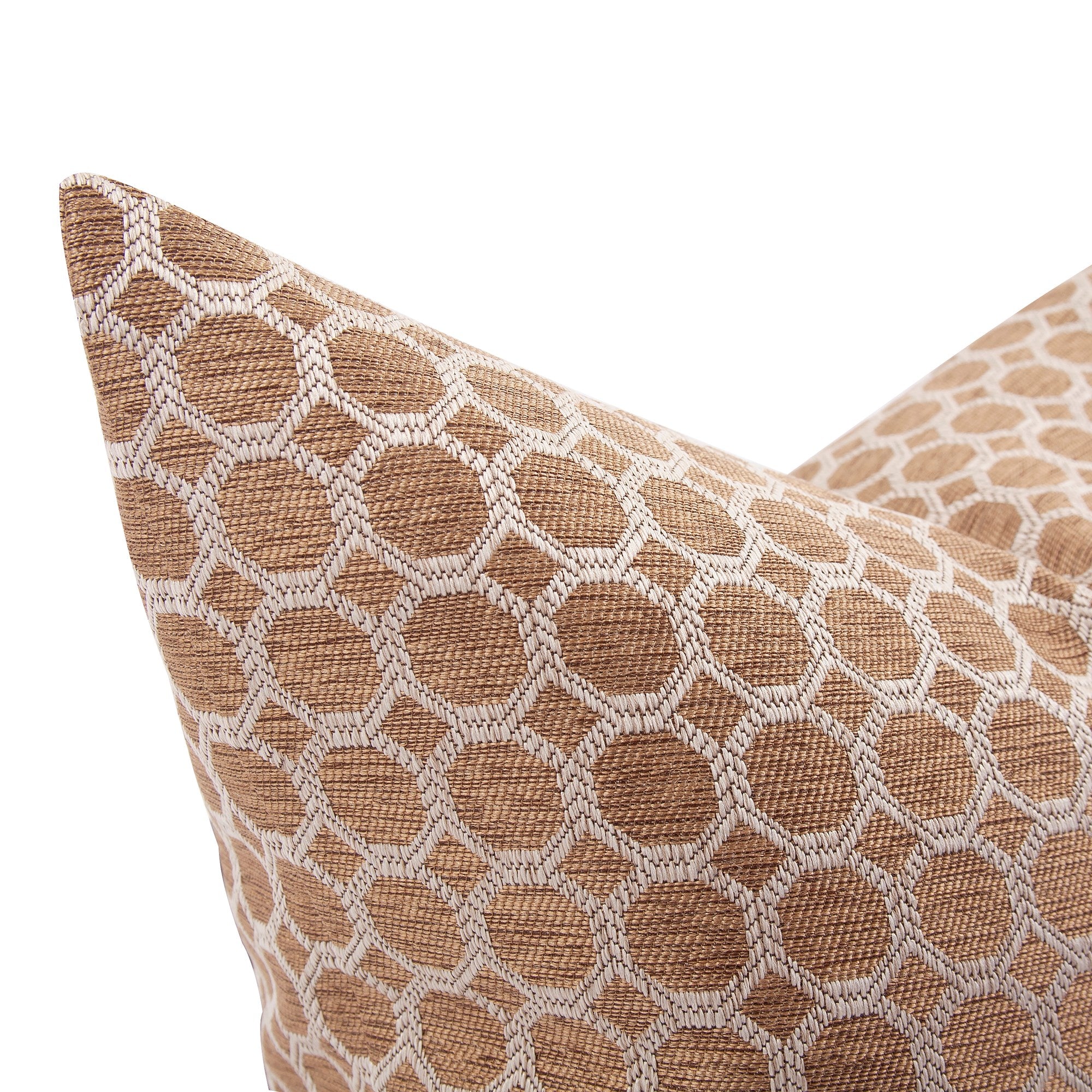 Pyth Gold Poly Pillow- 24" x 24"