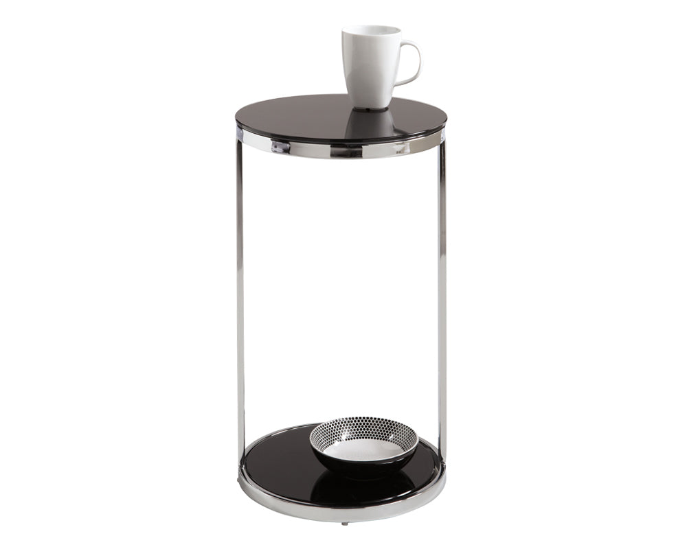 Benjamin End Table - Chrome