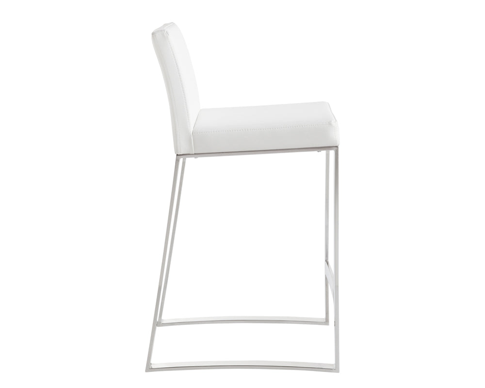 Architect Counter Stool - White