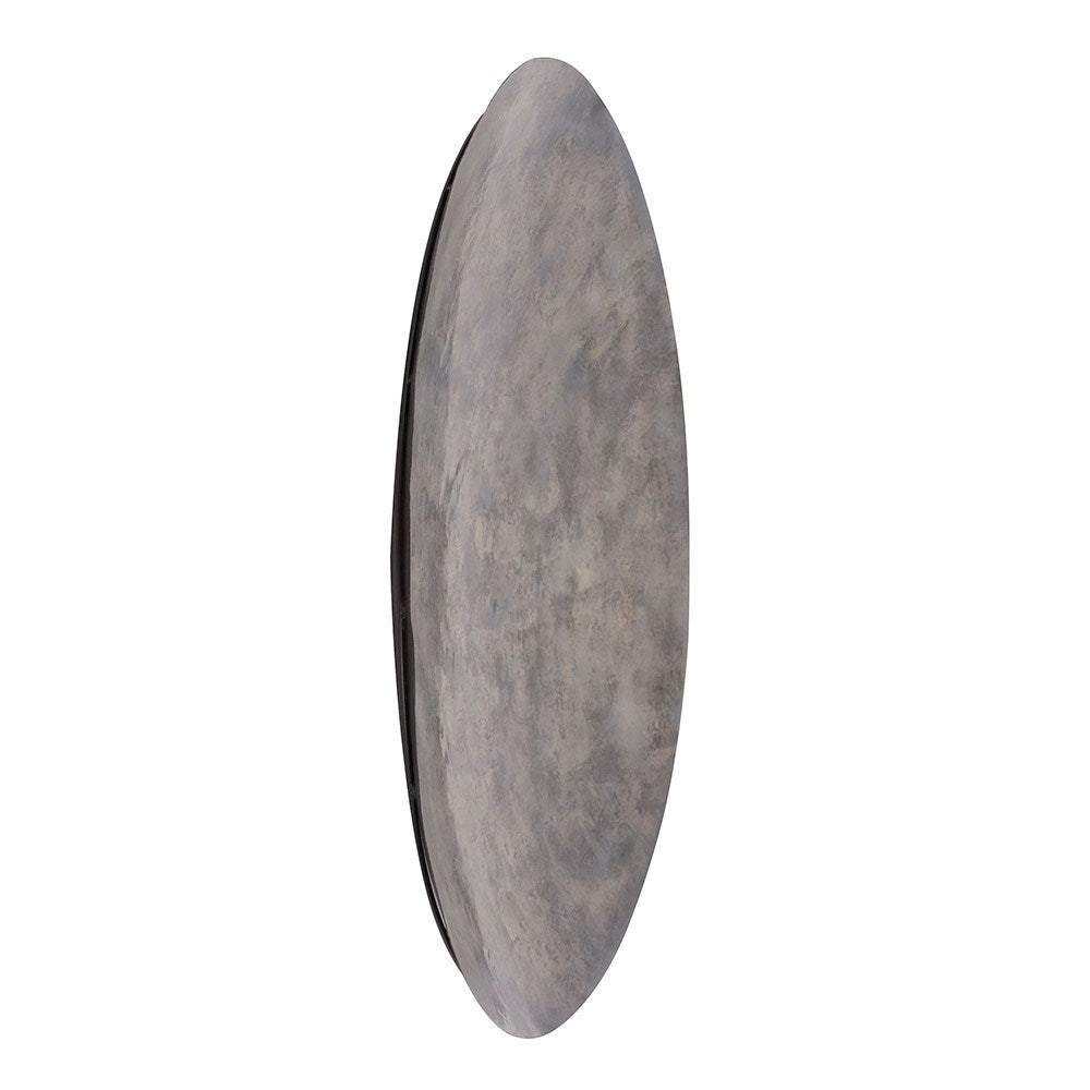 Mottled Bronze Iron Disc Wall Art, Large