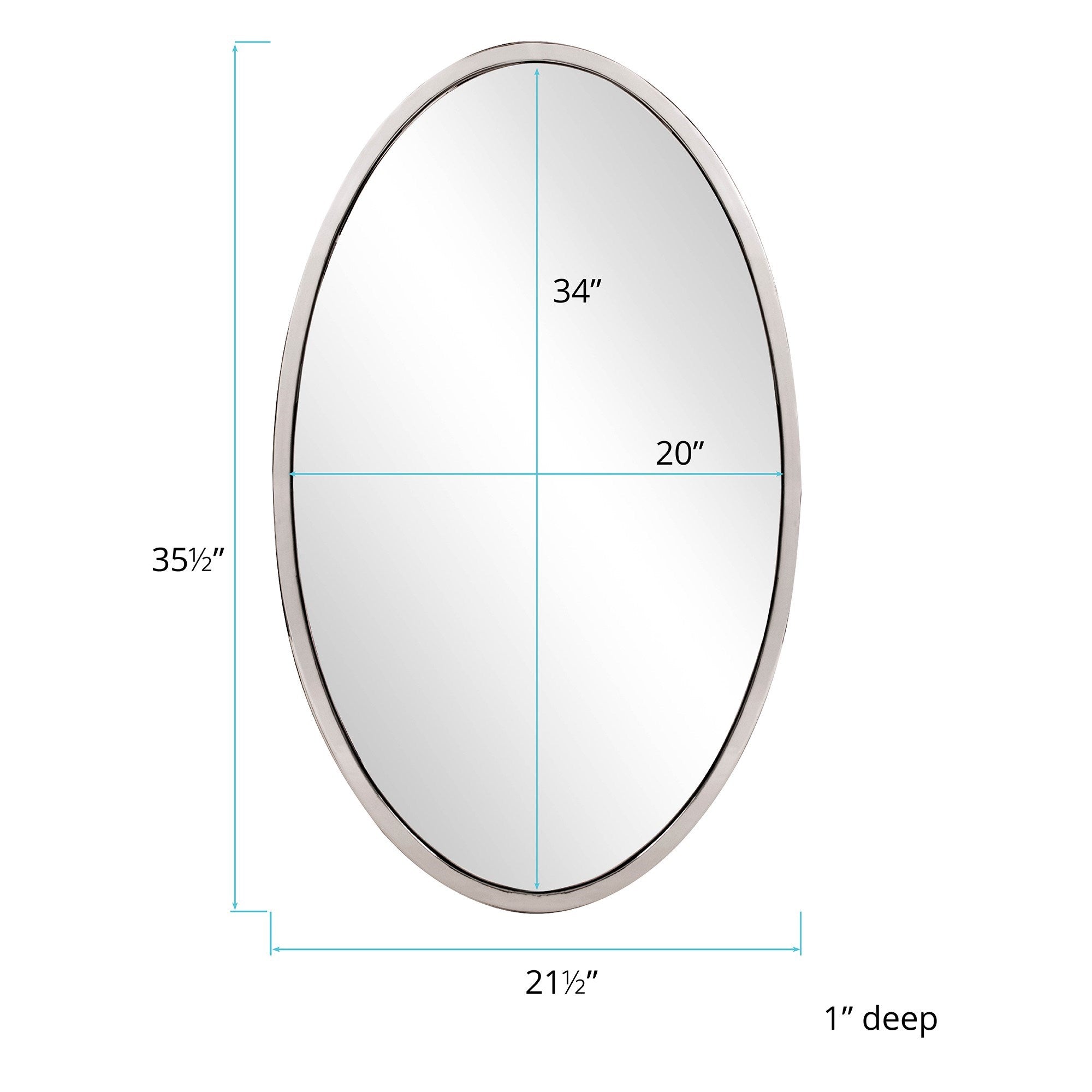 Simone Oval Mirror