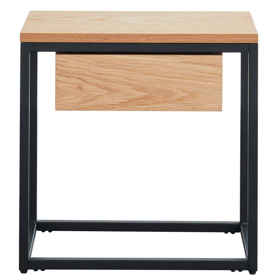 Lance Oak Wood Accent Table