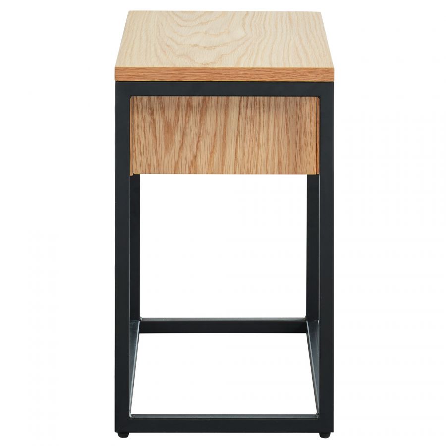 Lance Oak Wood Accent Table