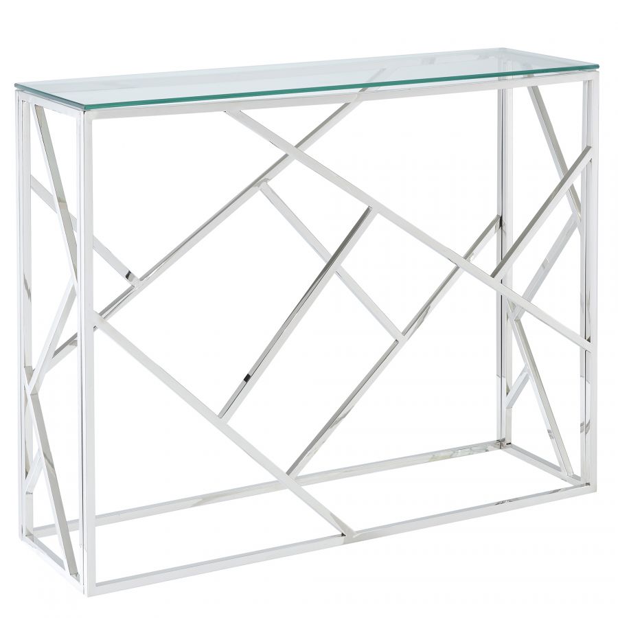 Juniper Silver Console Table