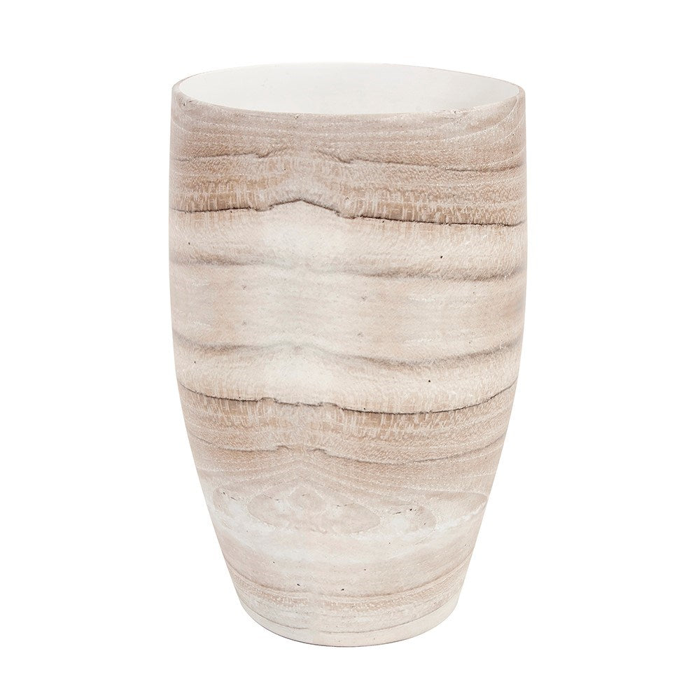 Desert Sands Tapered Ceramic Vase, Medium