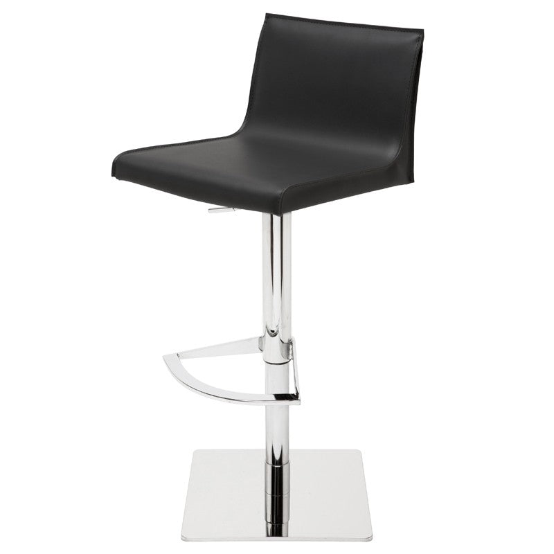 Colter Black Adjustable Stool