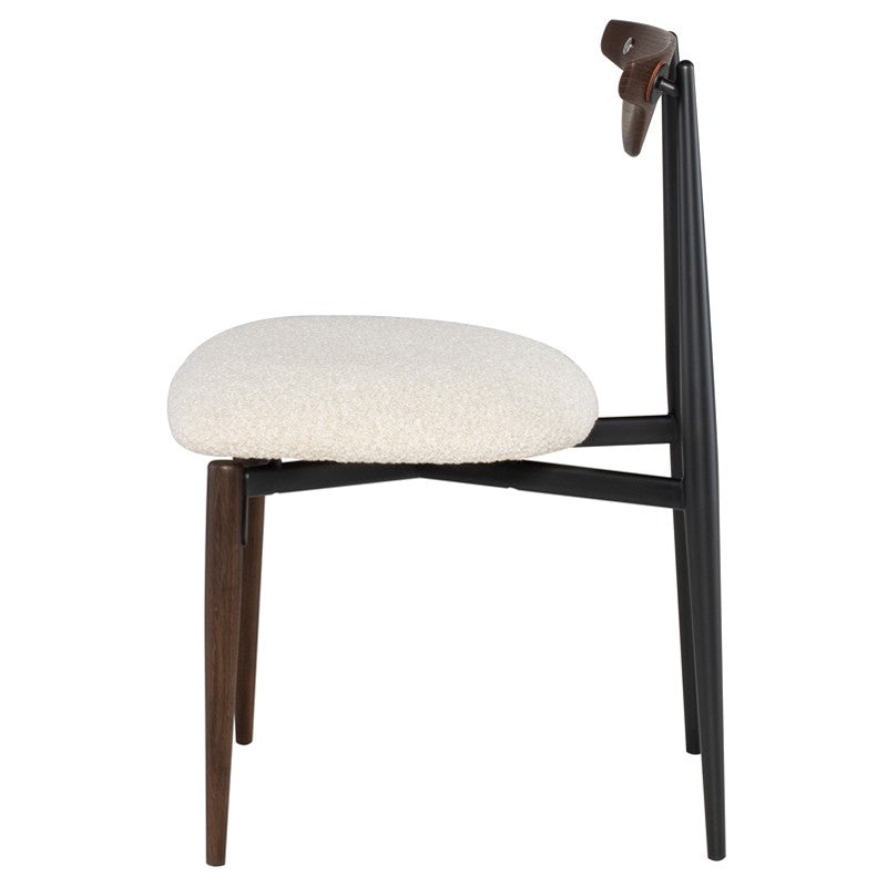 Vicuna Boucle Beige Dining Chair