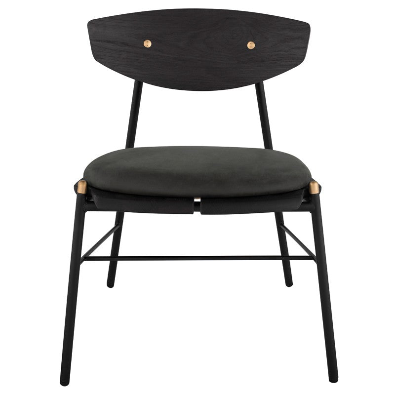 Kink Storm Black Dining Chair