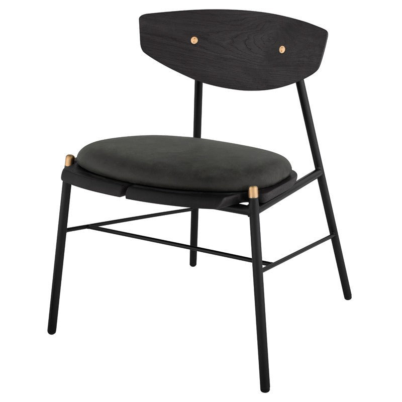 Kink Storm Black Dining Chair